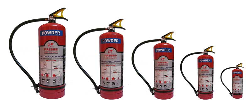 DRY CHEMICAL POWDER A.B.C. TYPE FIRE EXTINGUISHER
